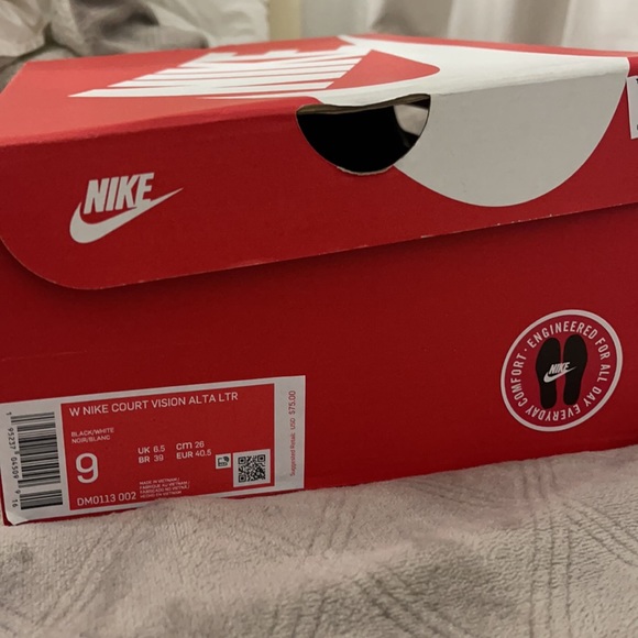 Brand New W Nike Court Vision Altaltr Shoes - Picture 3 of 3